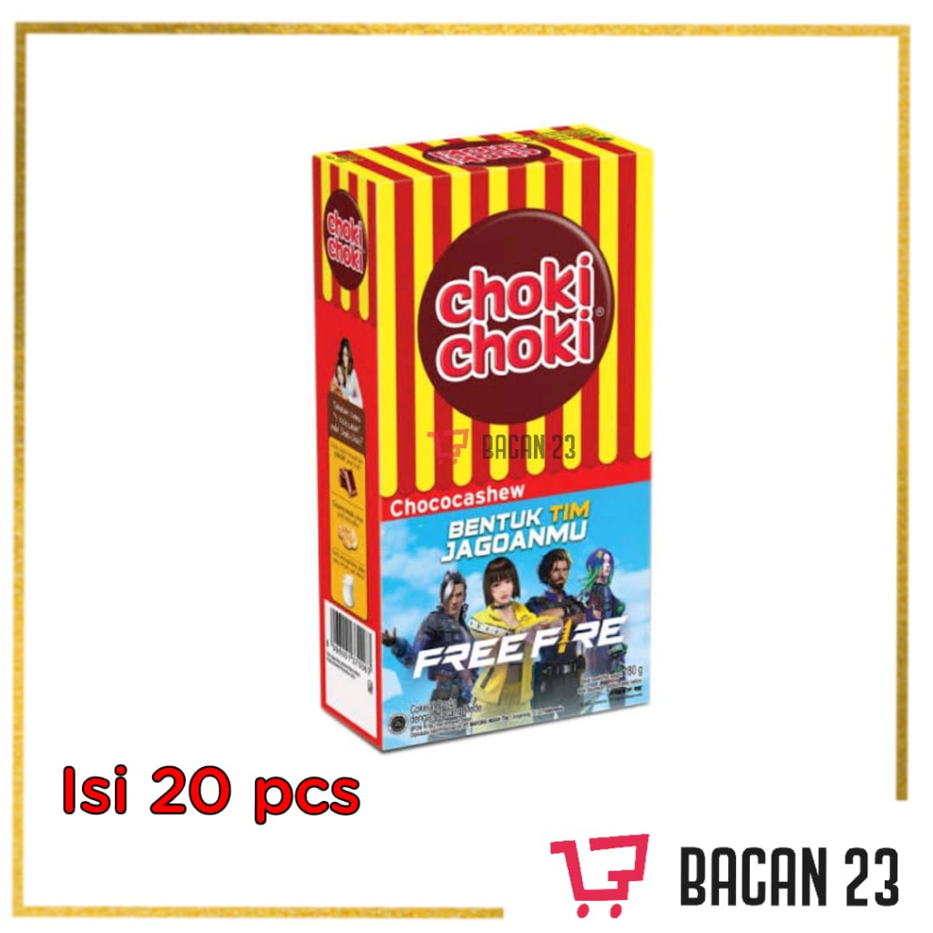 

Choki Choki Chococashew (180 gr) / Cokelat Pasta / Bacan 23 - Bacan 23