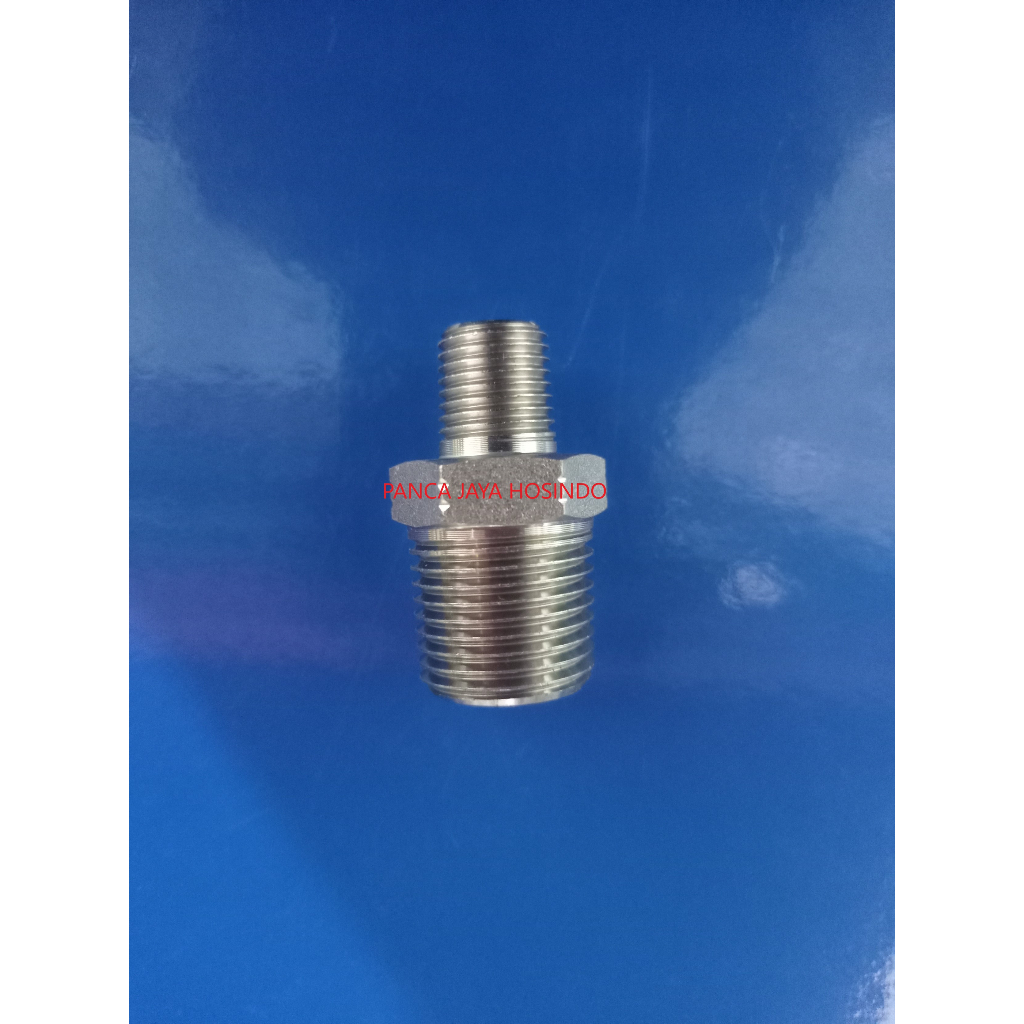 Double Nipple / Dobel Nepel 1/8 NPT X 1/4 NPT