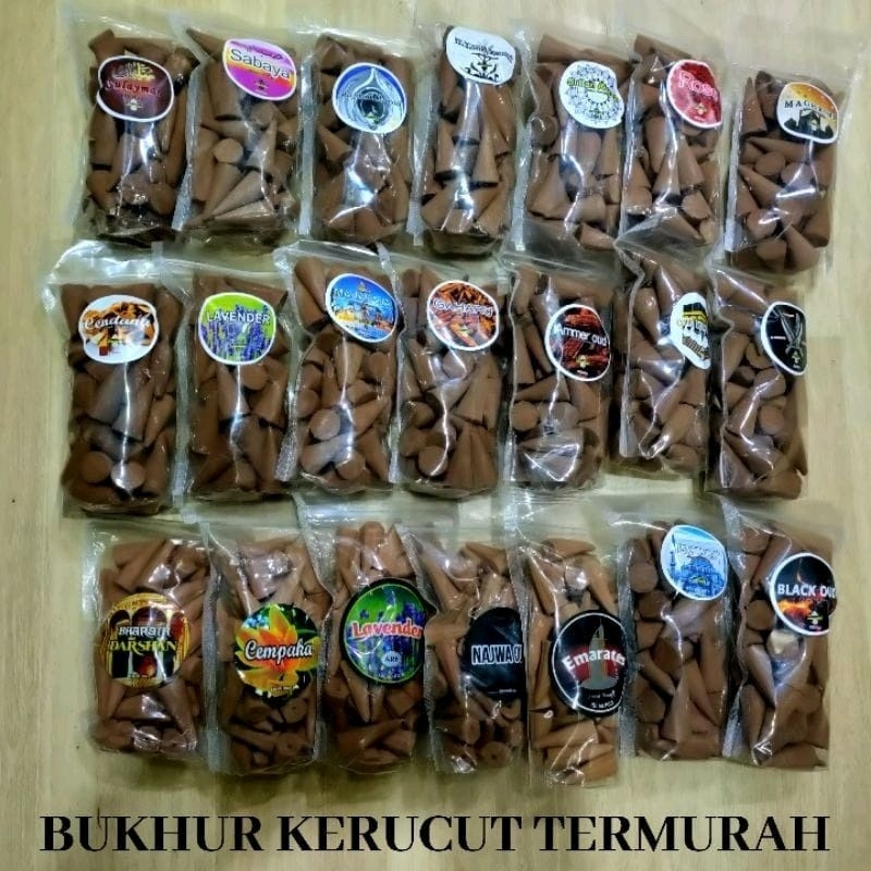 buhur kerucut /dupa kerucut gahru