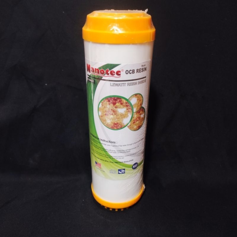 Cartridge Resin 10 inchi filter air/ saringan air Kapur