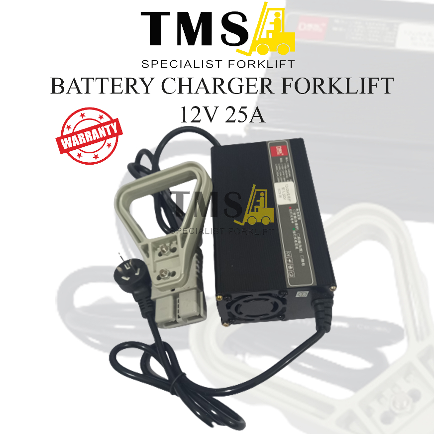 Casan Charger Battery Forklift Eletric Battery 12V 25A Forklift Pallet