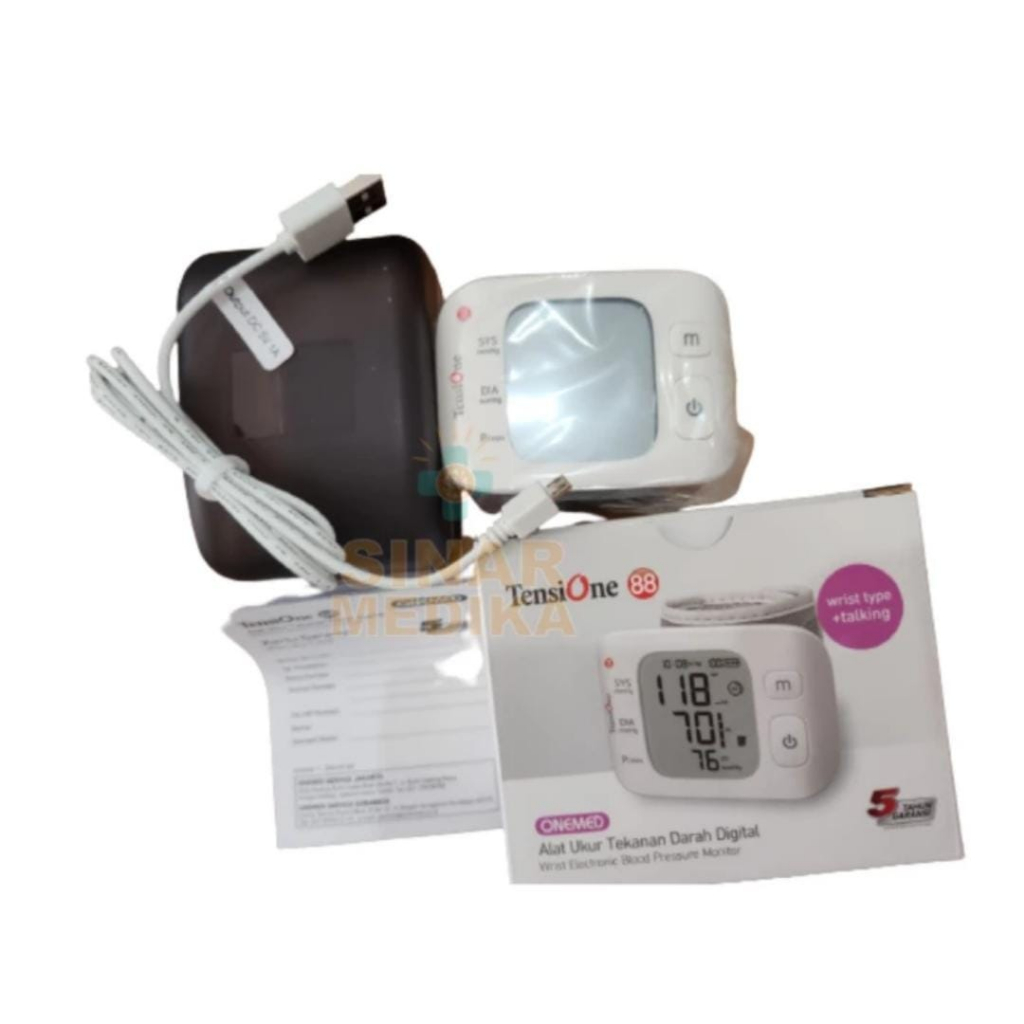 TensiOne 88 Wrist Tensimeter Digital Pergelangan Tangan Tensi Onemed
