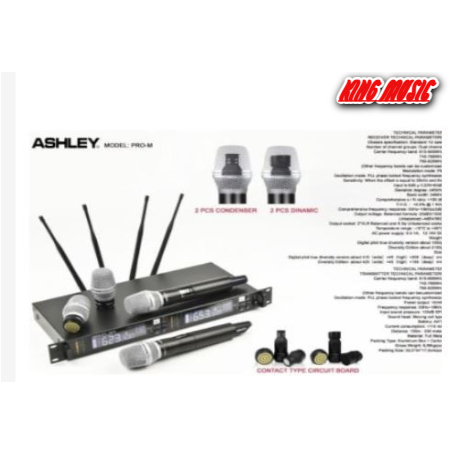 MIC WIRELESS ASHLEY PRO M / PRO-M / PROM ORIGINAL