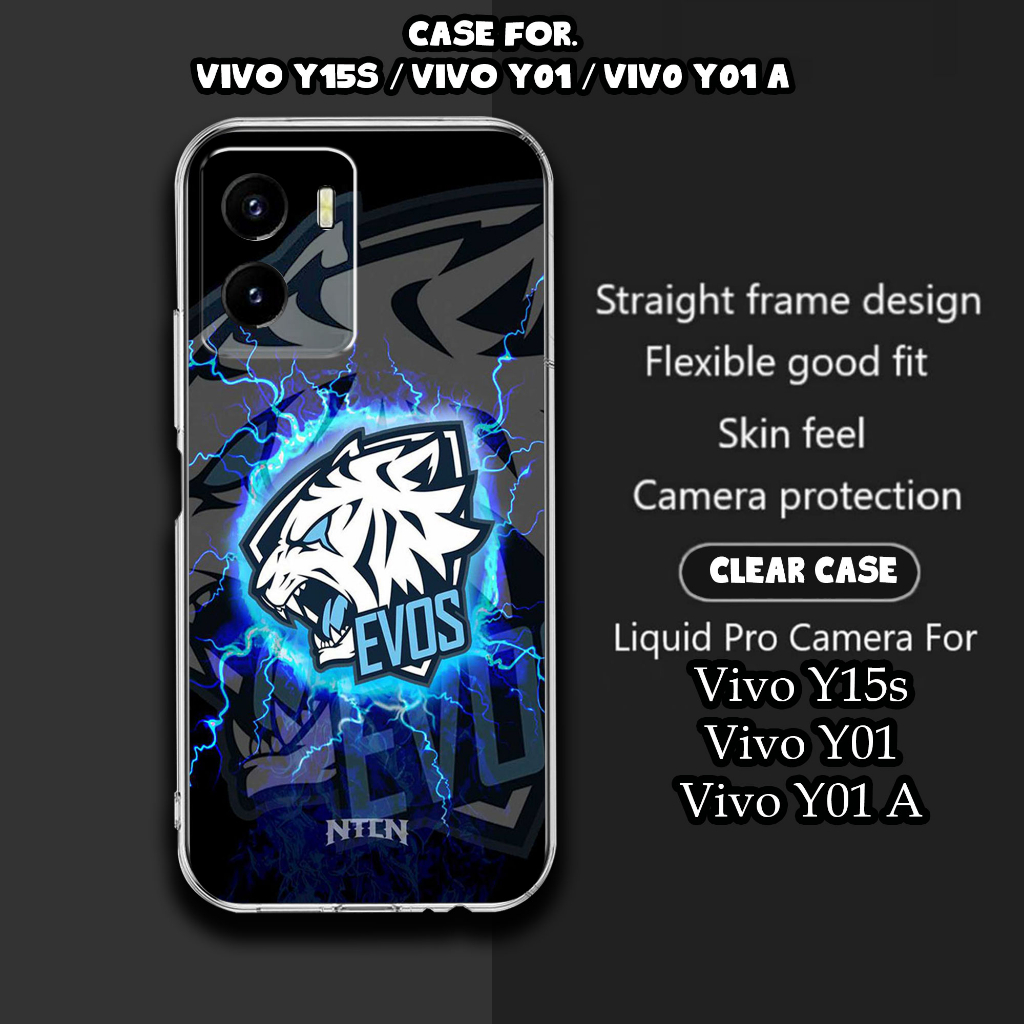 CASE VIVO Y15S / VIVO Y01 / VIVO Y01A MOTIF [EVS GAMERS] TERLARIS CASING VIVO Y15S / Y01 / Y01A TERB