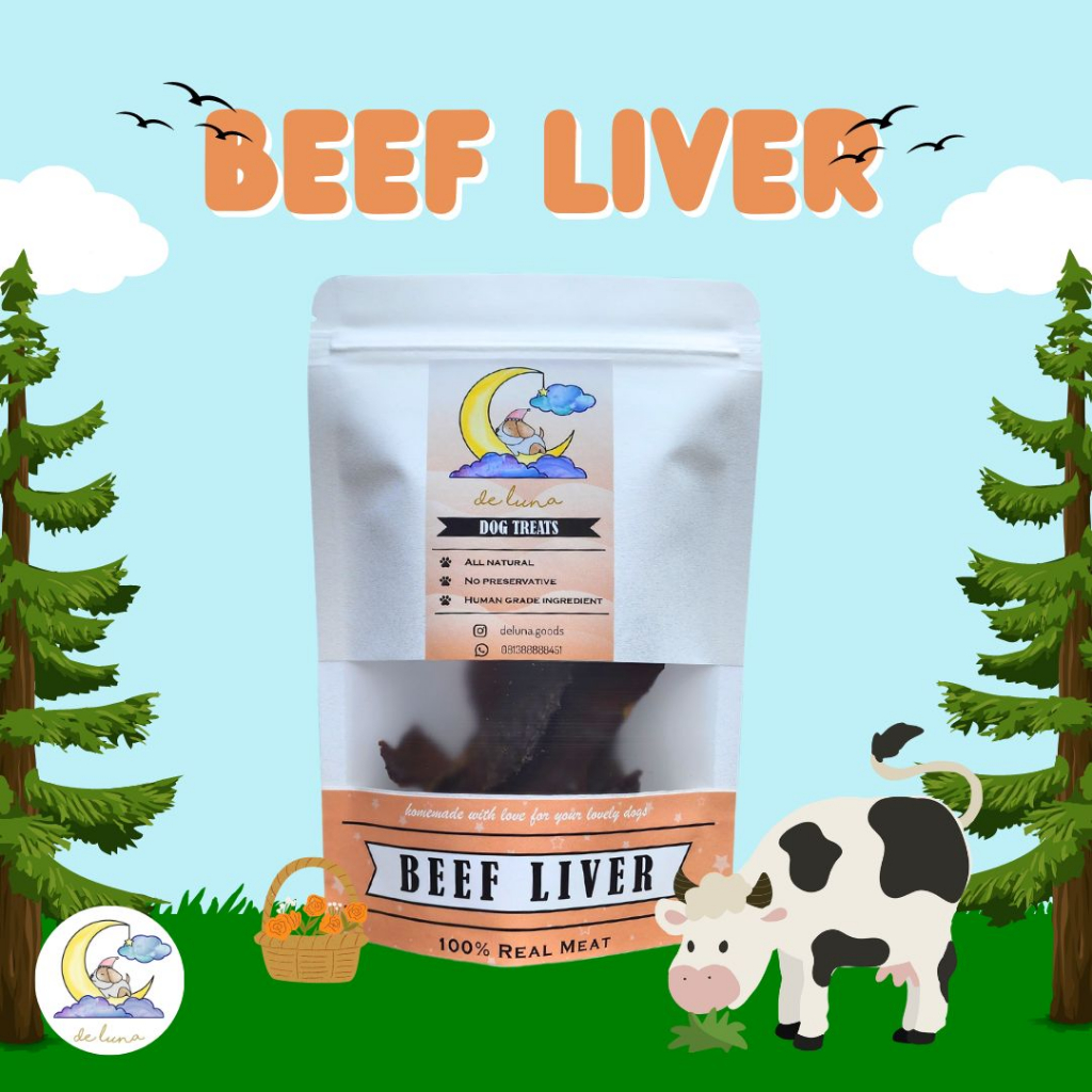 

deLuna Dehydrated Beef Liver