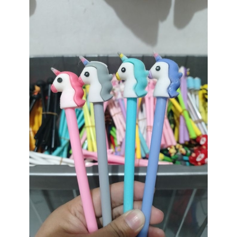 

{LB} pulpen gel / pulpen karakter / pulpen lucu / pulpen sekolah