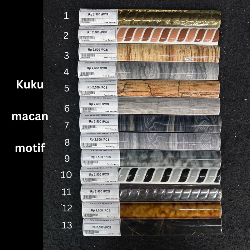 Kuku Macan Motif 20 cm