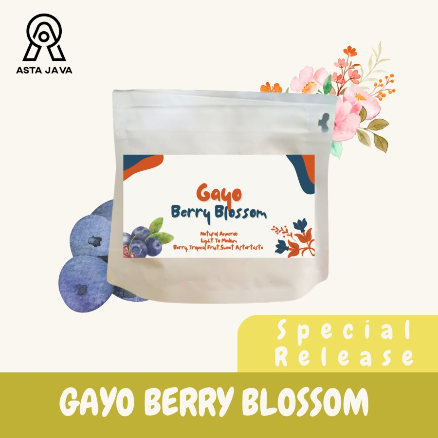 

Kopi Arabika Single Origin Arabika Gayo Berry blossom Natural Anaerob