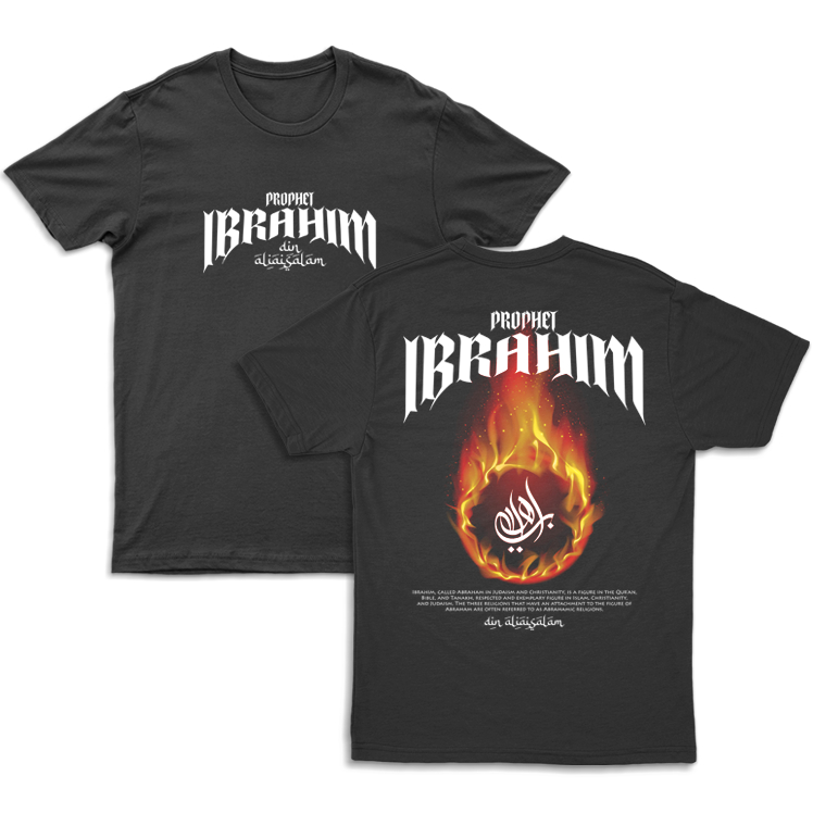 Kaos Dakwah Islami Murah Streetwear Prophet Ibrahim