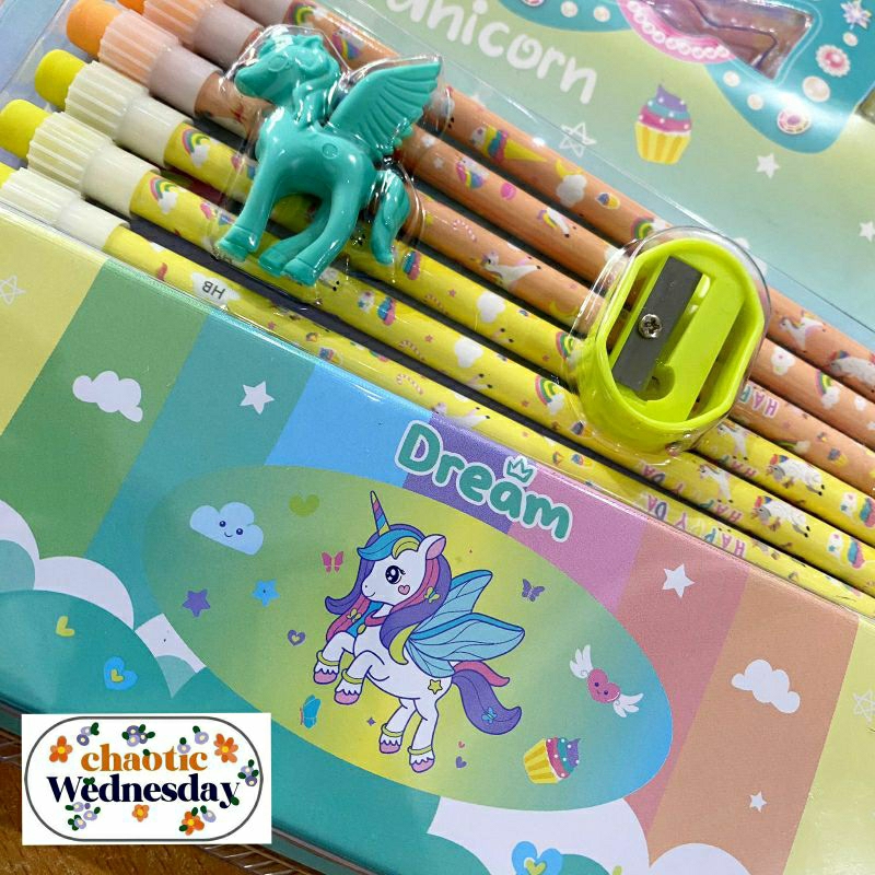 

Set alat tulis lucu unicorn