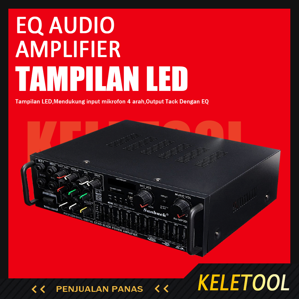 KELETOOL 326bt Amplifier Dorras DS 299 amplifier subwoofer Power Amplifier amplifier bluetooth amplifier karaoke Mixer Audio