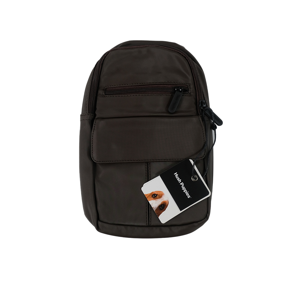Waistbag Hush Puppies 912 Dark Brown Original