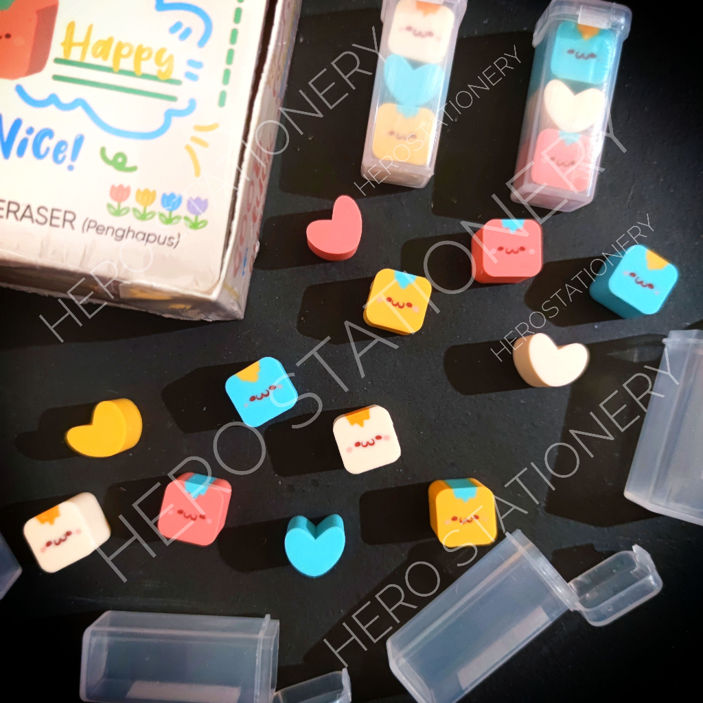 

Penghapus eraser model imut good luck charm joyko ER-134