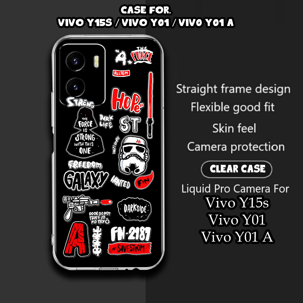 CASE VIVO Y15S / VIVO Y01 / VIVO Y01A MOTIF [STARWARS] TERLARIS CASING VIVO Y15S / Y01 / Y01A TERBAR