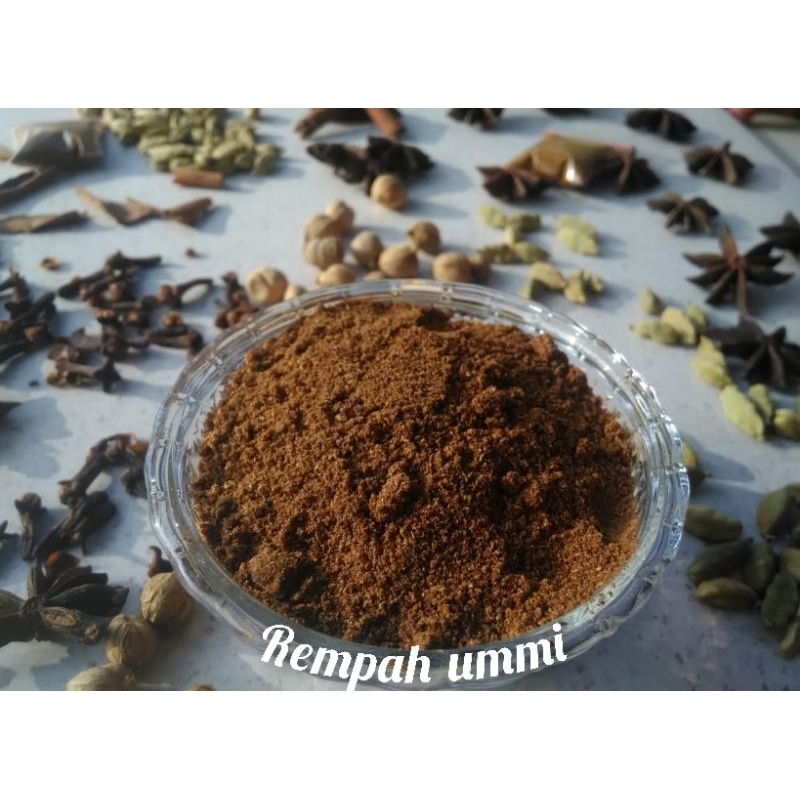 

Bumbu kebuli / khabsah / mandhi / Bukhori / briyani lengkap cukup untuk 1 liter beras