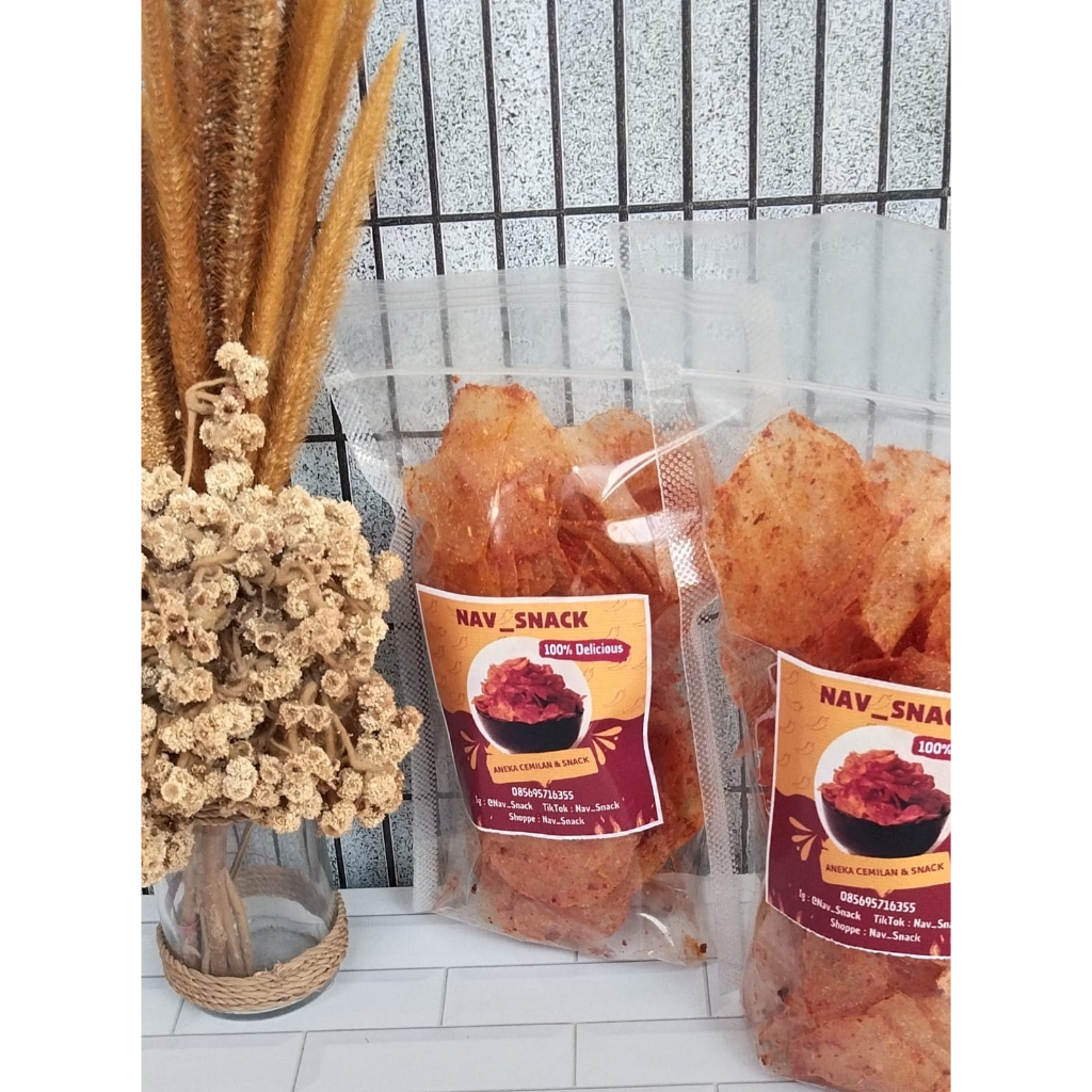 

Kripca pedas (keripik kaca) 70gr & 100gr