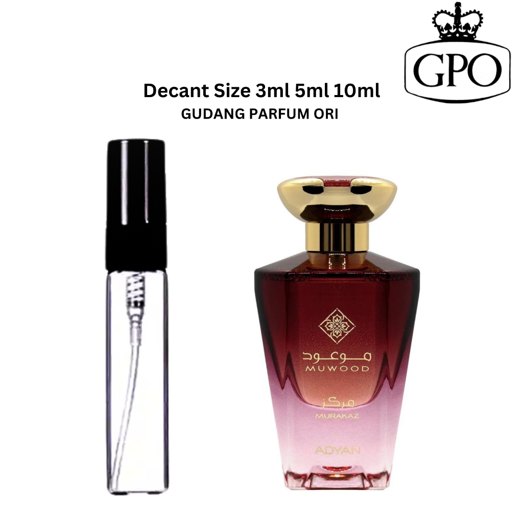 Parfum Decant Adyan Muwood Murakaz EDP For Unisex