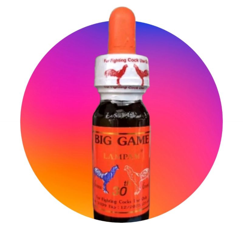Lampam Big Game New Formula Spisial 30thn Doping Ayam Laga