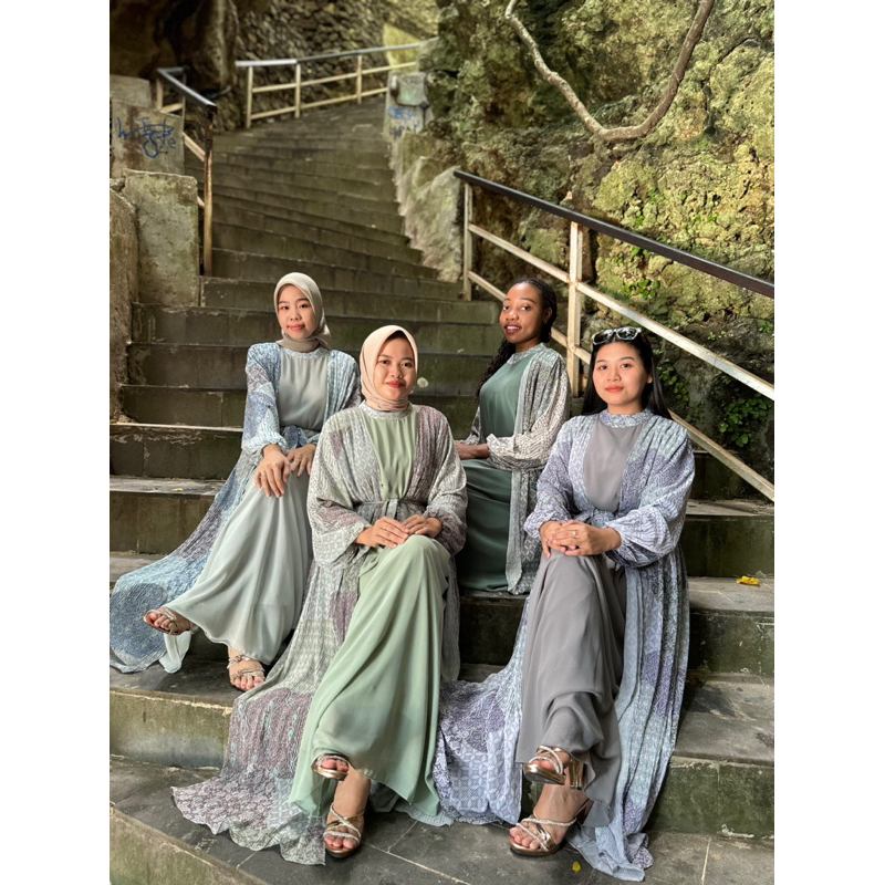 SAKURA ETNIK DRESS | GAMIS CERUTI PREMIUM PLISKET | GAMIS PLISKET GIES | OUTFIT KONDANGAN