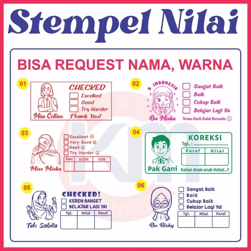 

PROMO stempel Nilai guru