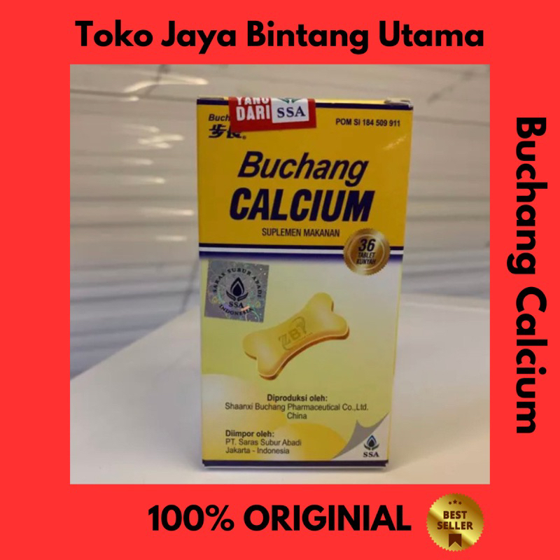 Buchang Calcium Suplemen Tulang Original
