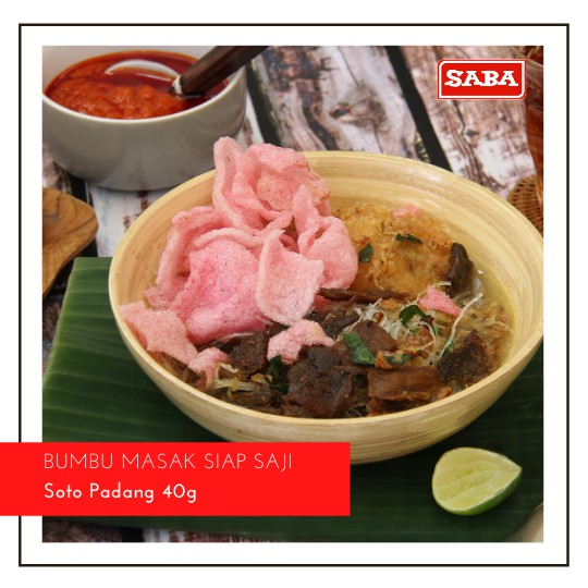 

SABA Bumbu Masak Soto Padang 40g