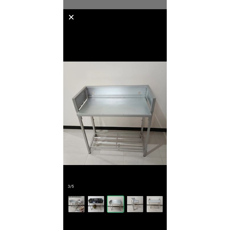 meja Kompor 2 tungku