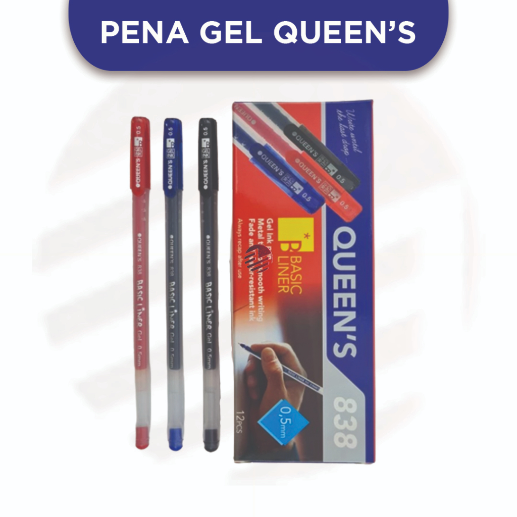 

Pena Basic Gel Ink 0.5mm - QUEENS