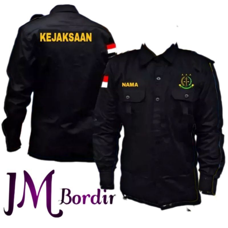 KEMEJA KEJAKSAAN RI BORDIR || SERAGAM KEJAKSAAN BORDIR