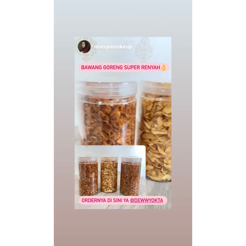 

BAWANG MERAH DAN BAWANG PUTIH GORENG