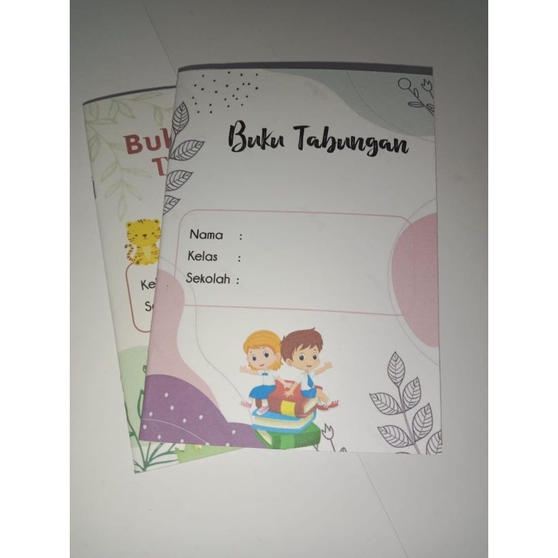 

Buku Tabungan Custome Anak TK Paud SD