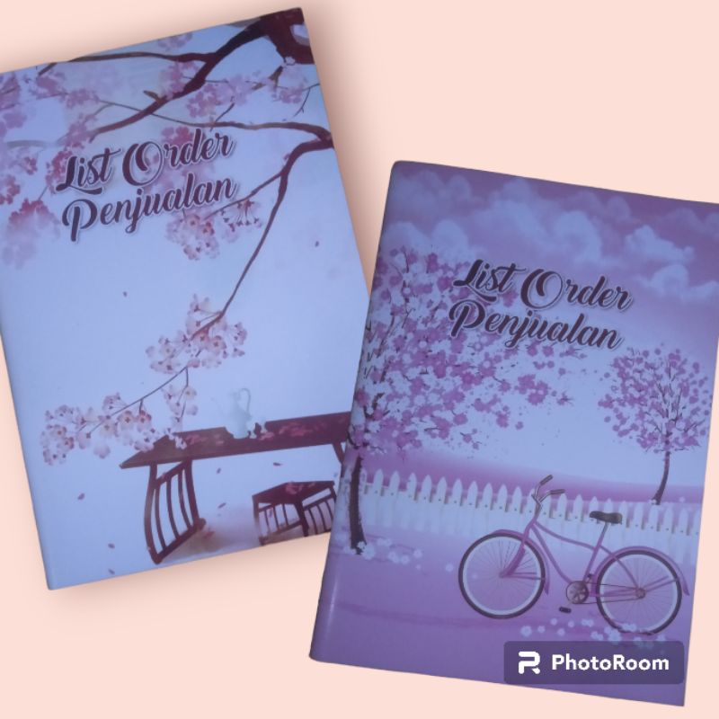 

buku listorder/buku olshop murah
