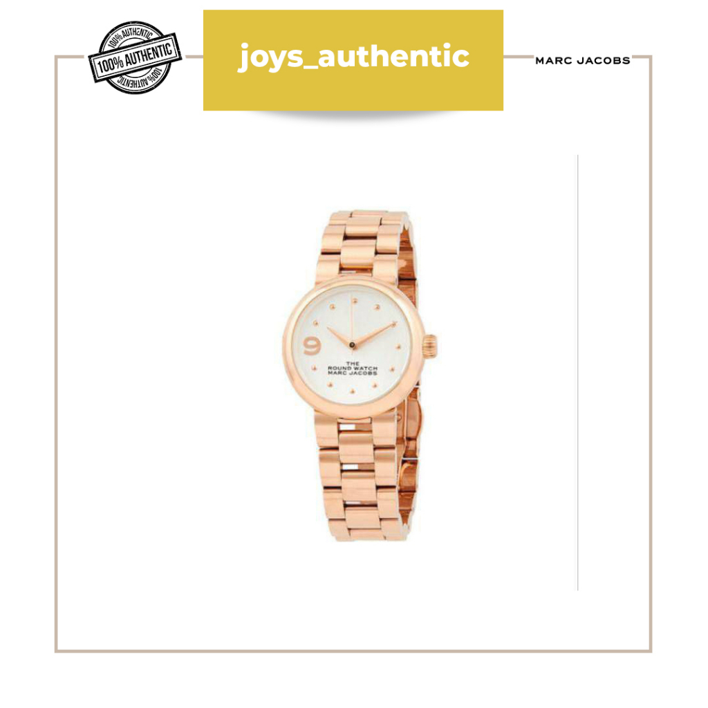 Jam tangan wanita Marc Jacobs MJ0120198990 rose gold woman watch authentic original