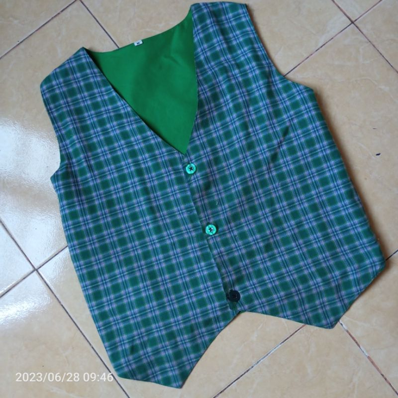 Rompi sekolah kotak kotak MI/SD