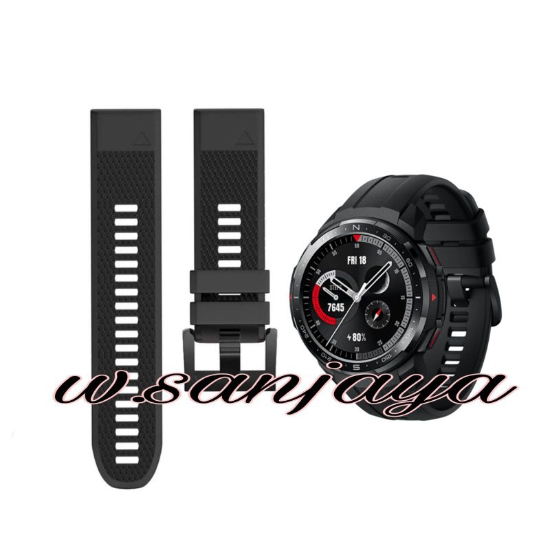 STRAP HONOR WATCH GS PRO HONOR WATCH MAGIC 2 46MM TALI JAM SILICONE RUBBER FENIX STYLE BAND