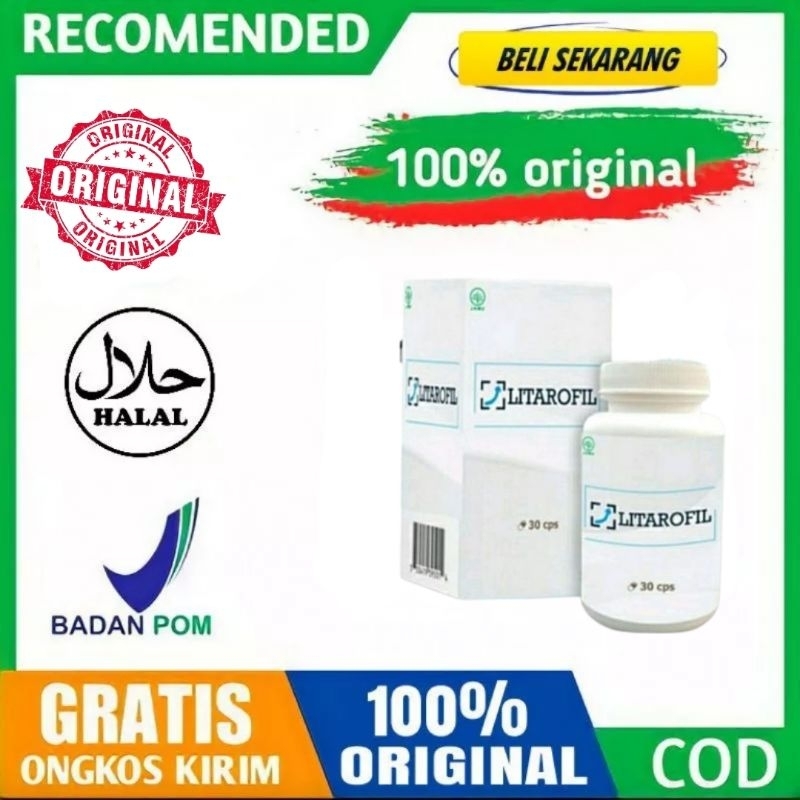 Litarofil Original - Penambah Stamina Herbal Suplemen Pria 100% Asli
