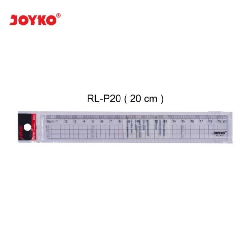 

Penggaris 20 cm Joyko RL-P20 Ruler