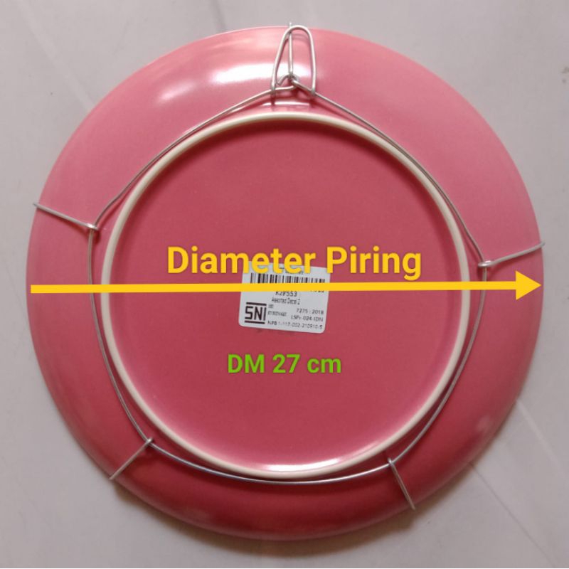 Kawat Piring Hias | Kawat Gantungan Piring