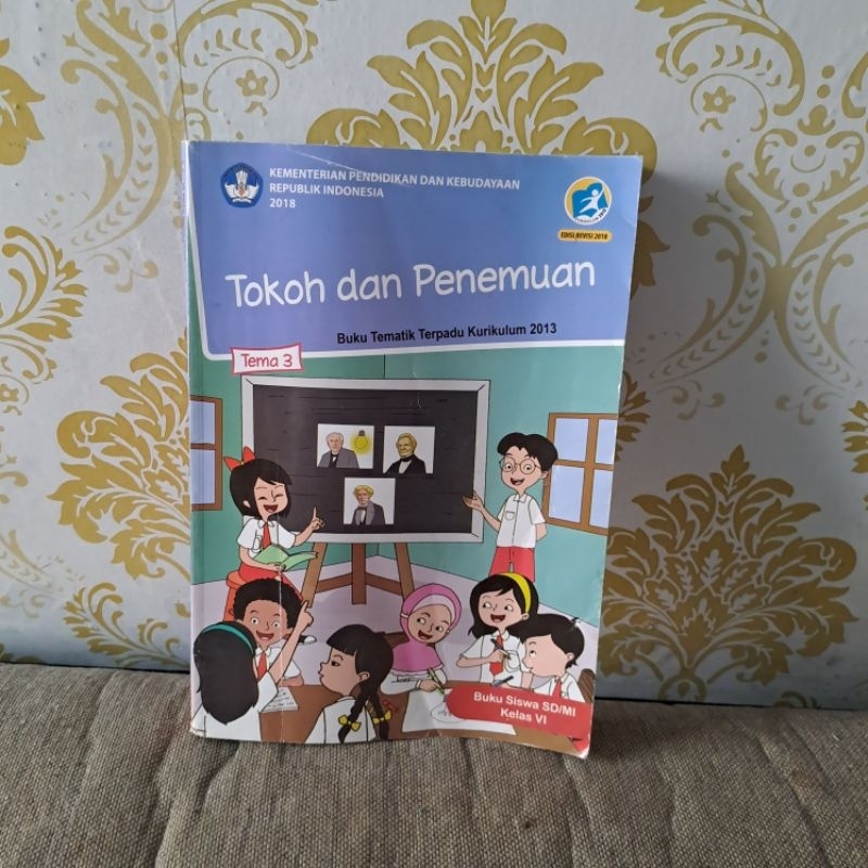 

BUKU TEMATIK SD KELAS VI 6 TEMA 3 TOKOH DAN PENEMUAN