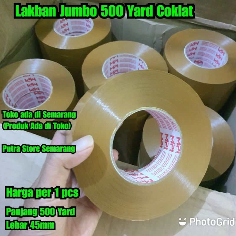 

Lakban Coklat Jumbo Isolasi packing jumbo Lakban Jumbo Lakban Coklat