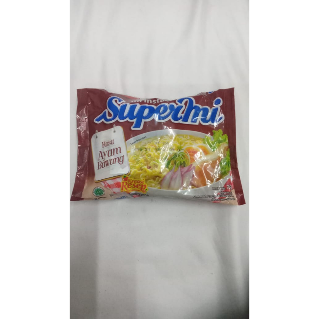 

MIE INSTAN SUPERMI AYAM BAWANG
