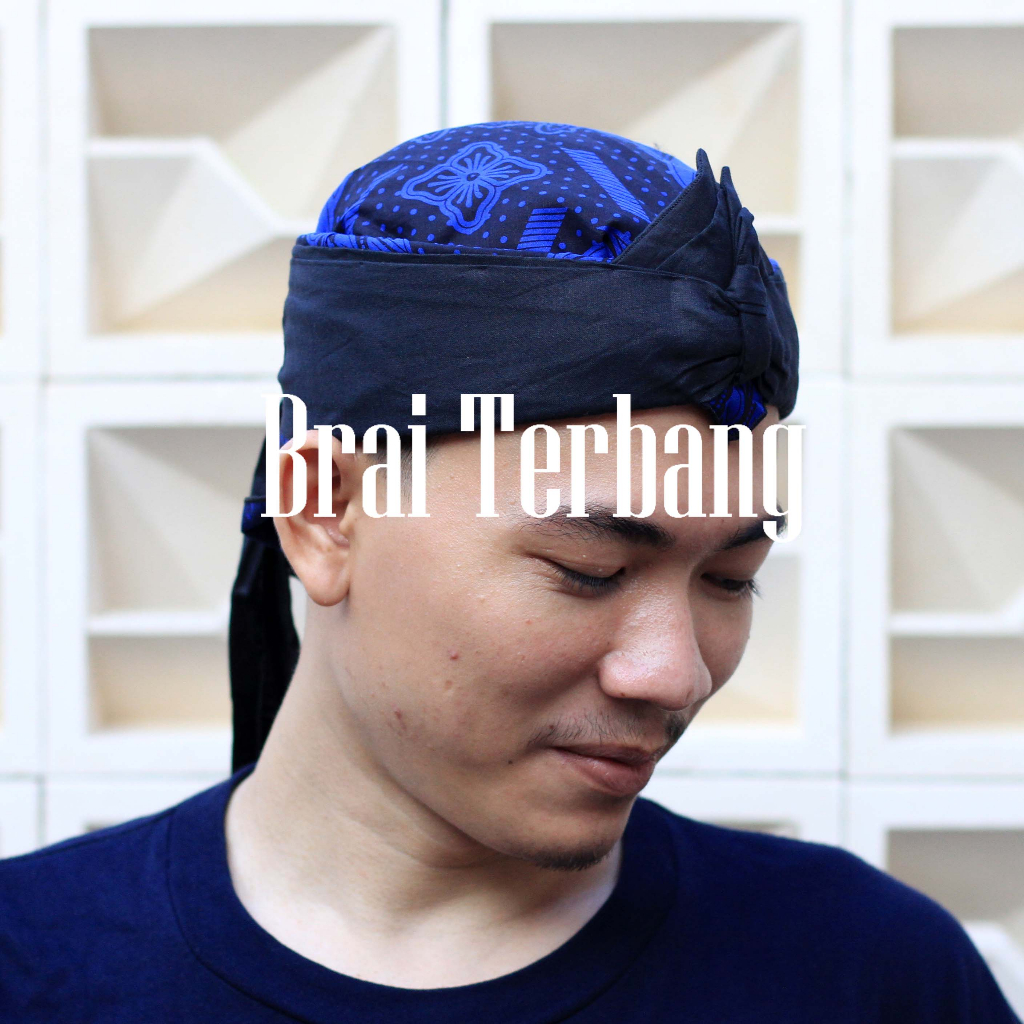 Blangkon iket bendo peci topi tradisional khas sunda motif BATIK BADUY