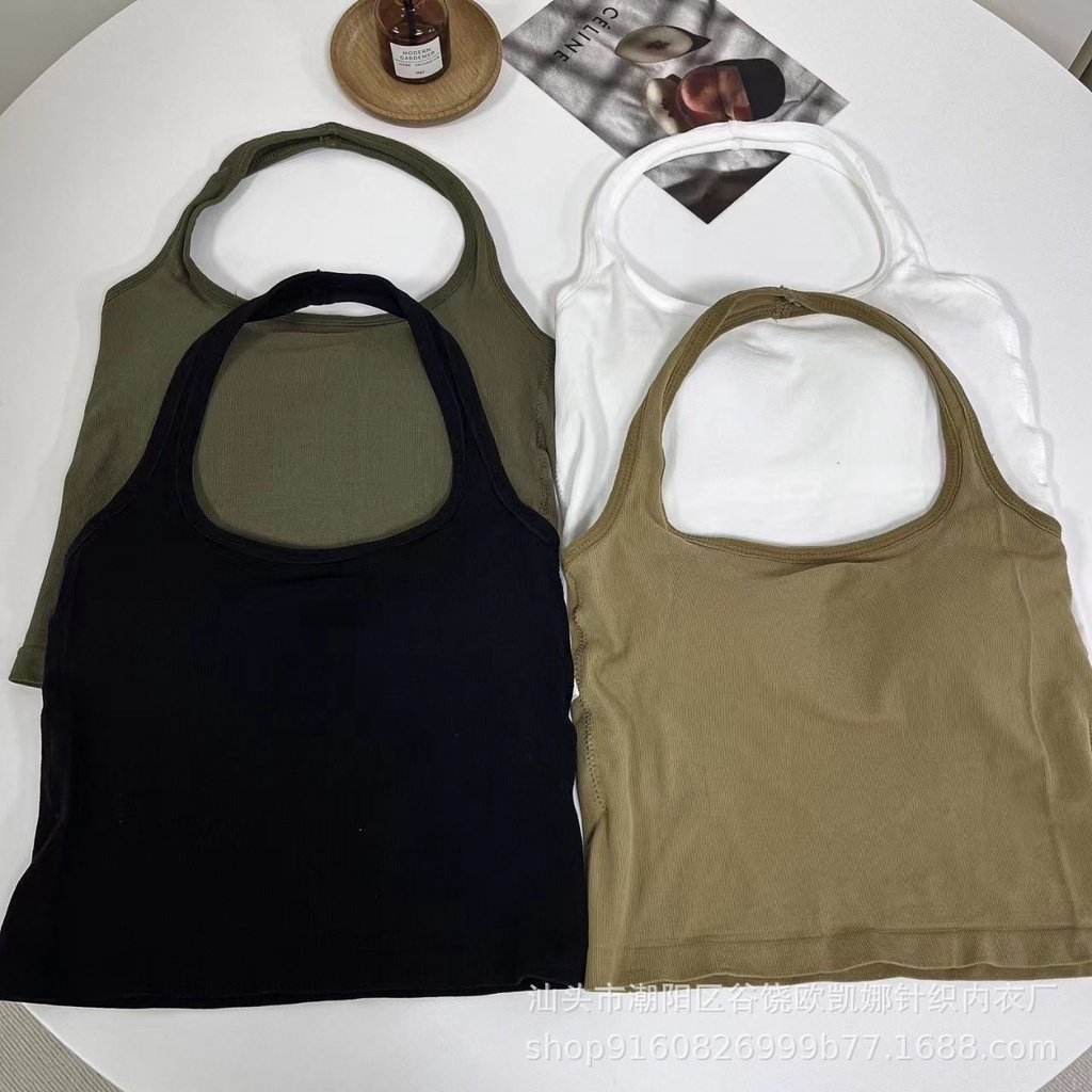 Miss H ~ 256 Tanktop Sport Wanita Tanktop Bra Fashion Singlet Basic Trendy Import Atasan Wanita Punggung Terbuka