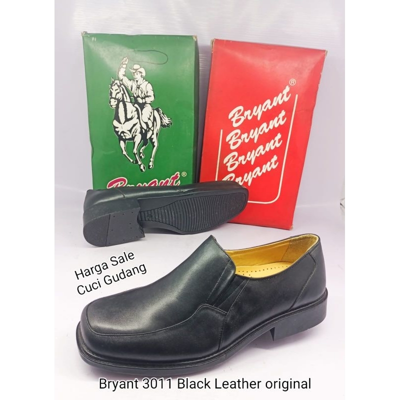 Sepatu Pria Kulit asli Bryant 12_3405.Black