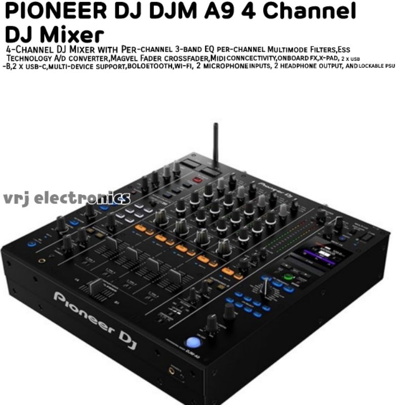 Pioneer DJ DJM-A9 4-channel DJ Mixer