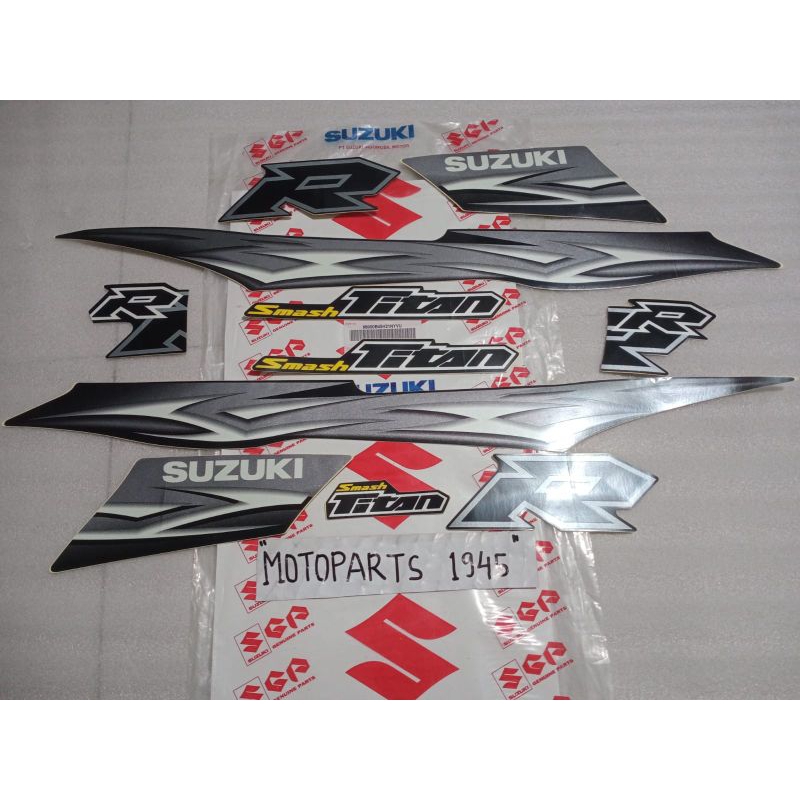 STIKER STRIPING BODY SUZUKI SMASH TITAN SET ORI SGP