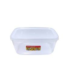 Kotak Makan Plastik/Tempat Sayur/Tempat Kue/Penyimpanan Makanan Transfaran