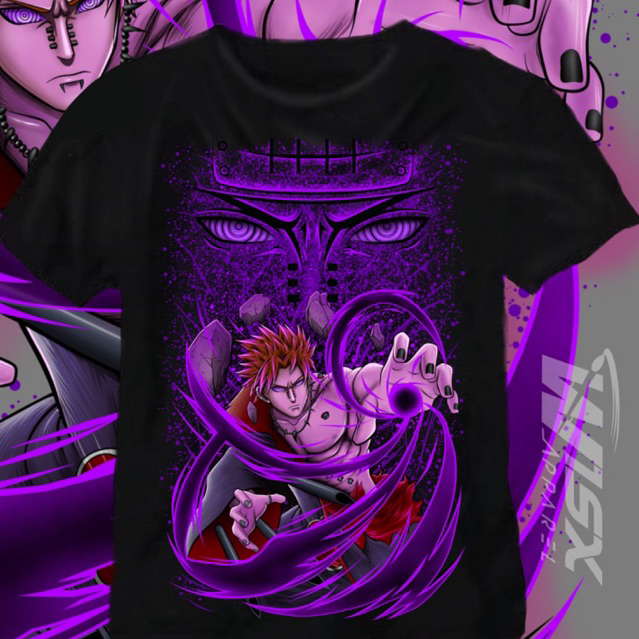 Kaos Pain Akatsuki - Pain Tendo Yahiko Anime Naruto