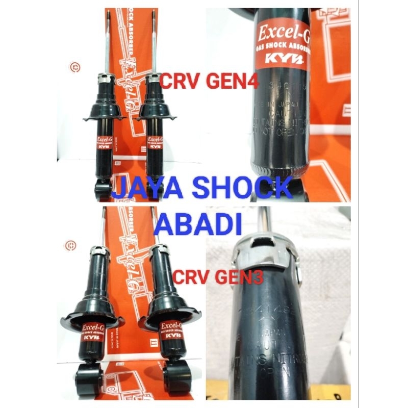 SHOCKBREAKER HONDA CRV GEN3 , GEN4 BELAKANG KAYABA