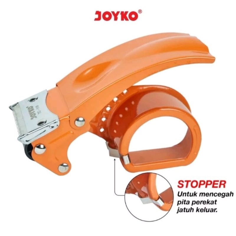 

tape cutter joyko original, tape cutter, alat pemotong lakban